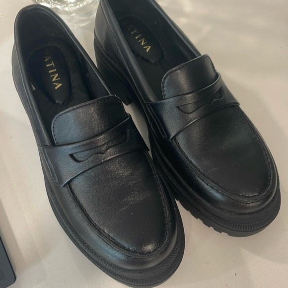 Patina Shoes - NWOT Patina Zoe chunky platform loafers